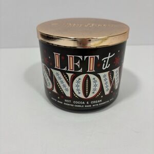 Bath & Body Works Hot Cocoa & Cream 3 Wick Large Scented Candle